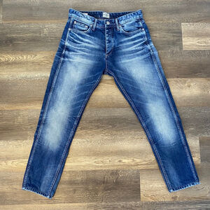 Jack & Jones Jeans Men’s Size 31* Blue Erik Anti Fit Button Fly Faded Wash